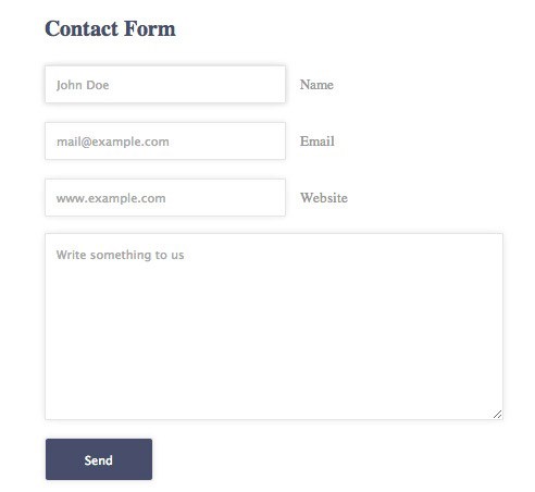 PHP Contact Form