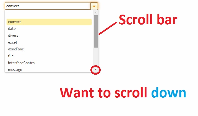 Scroll Bar